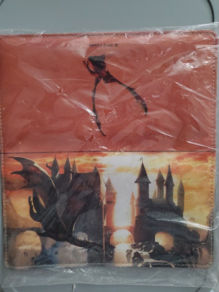 Dragon Leather Checkbook Cover