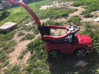 Little red car toy