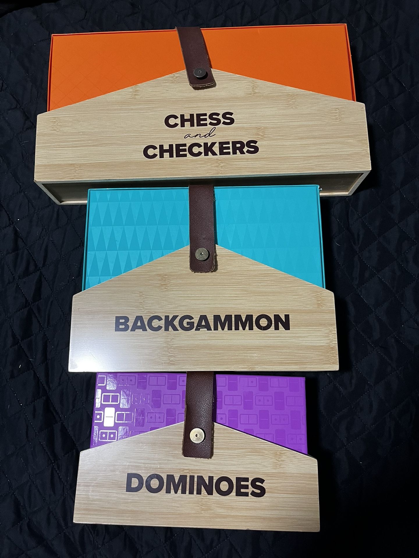 bored games set(wood)