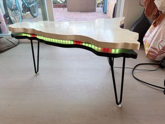 Abstract light up table