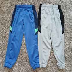 Athletic Works boys jogger athletic pants size 10/12 bundle blue and gray