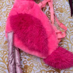 Flamingo Plush Weekender Bag