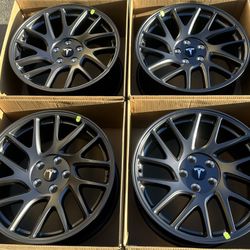 18” Tesla Model 3 Factory Wheels Rims OEM Phantom New