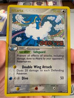 Altaria - EX Deoxys reverse holo stamped
