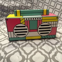 Portable Retro Bluetooth Speaker, Flamingo, FM Transmitter,Micro-USB charging