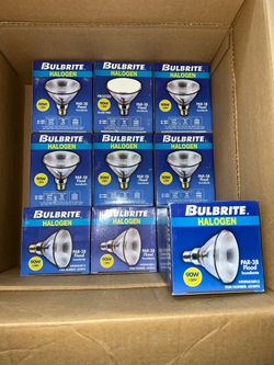 10 Bulbrite Halogen 90W Par-38 Flood lite