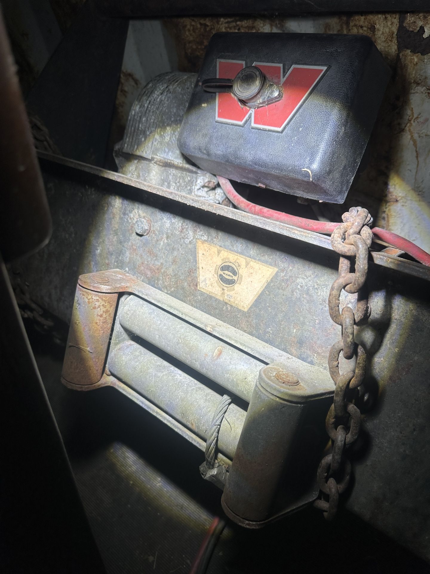 Warn Winch And Bumper