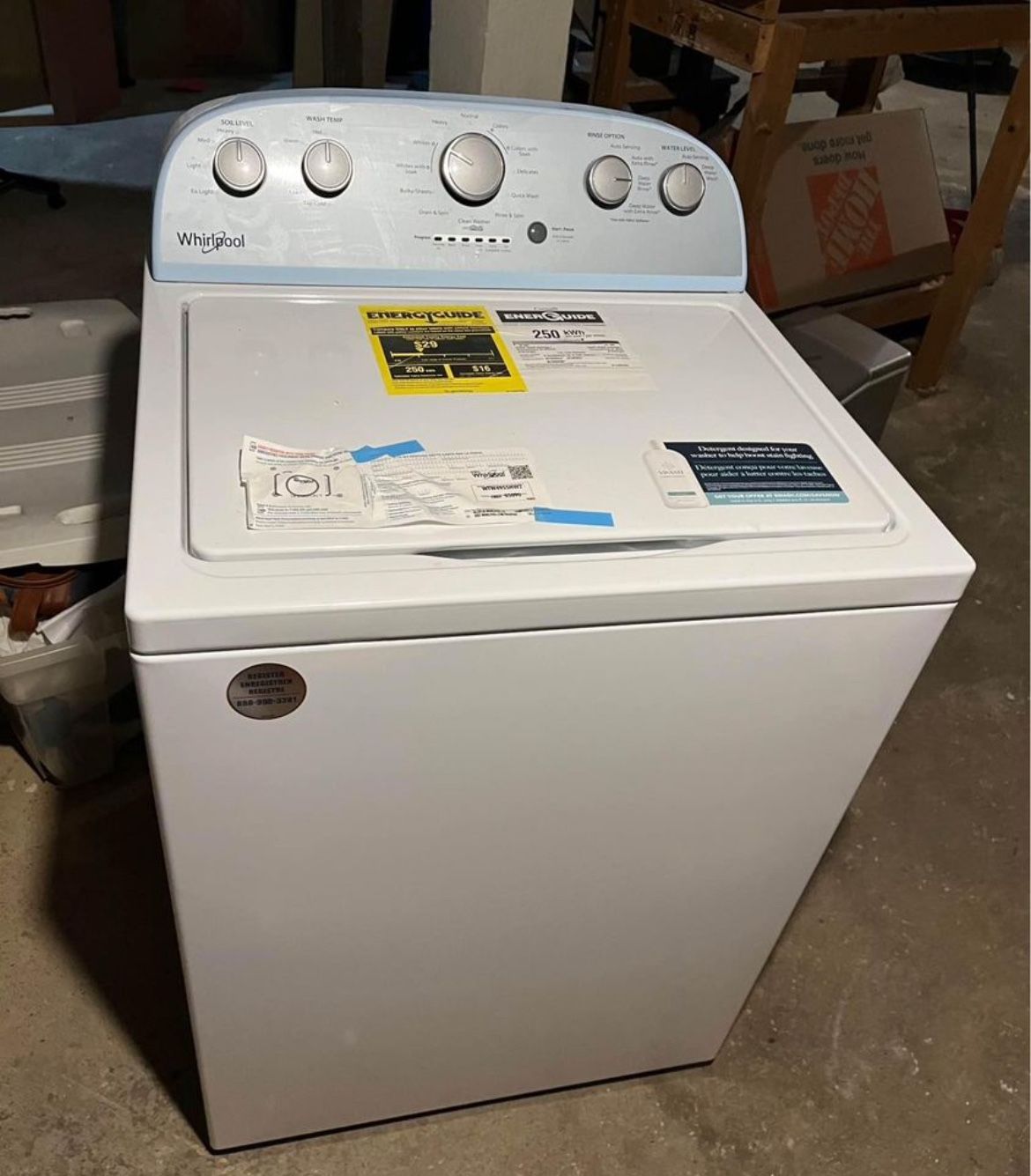 Whirlpool Washer, 