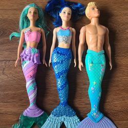Barbie Dreamtopia Mermaid Dolls Ken Bundle