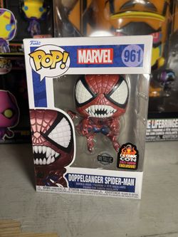 Funko Pop! Doppelganger Spider-Man #961 (LA COMIC CON EXCLUSIVE) “METALLIC “