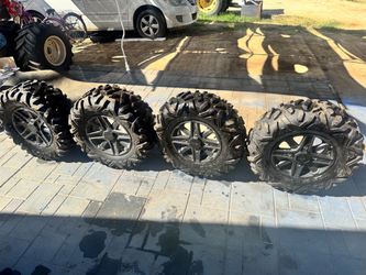 Polaris razor wheels, ￼ and tires
