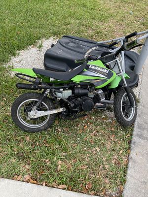 Photo Kawasaki KDX 50 dirt bike /not running