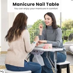 NEW Portable Manicure Nail Table 