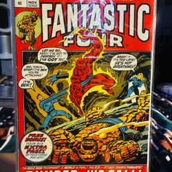 Marvel Comics #128A Fantastic Four, Vol. 1 Death In A Dark And Lonely Place! 1972!