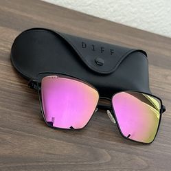 Diff Becky III Mirrored Cat Eye Sunglasses