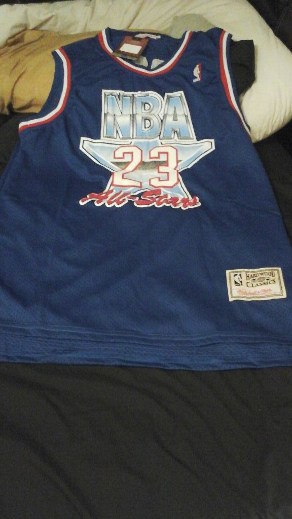 Brand new stitched michael jordan all star jersey