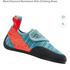 Black Diamond Kids' Momentum Climbing Shoe, NWOT SZ 3