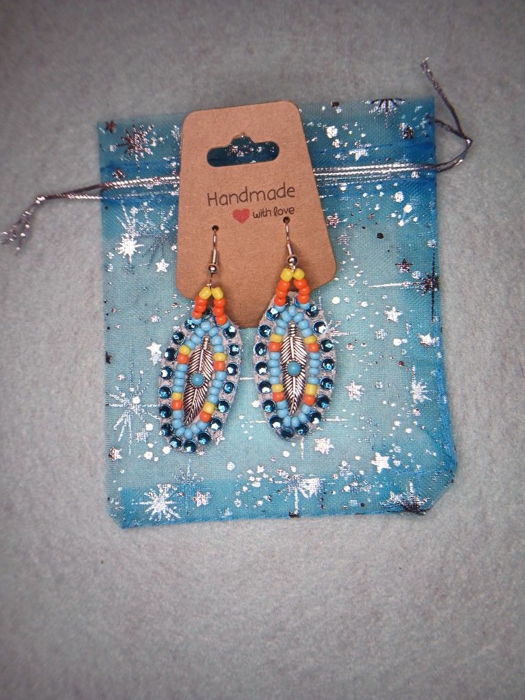 Handmade Beaded Earrings