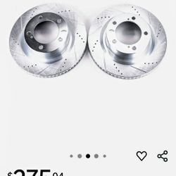 Power Stop JBR1309XPR Front Evolution Drilled & Slotted Rotor Pair 