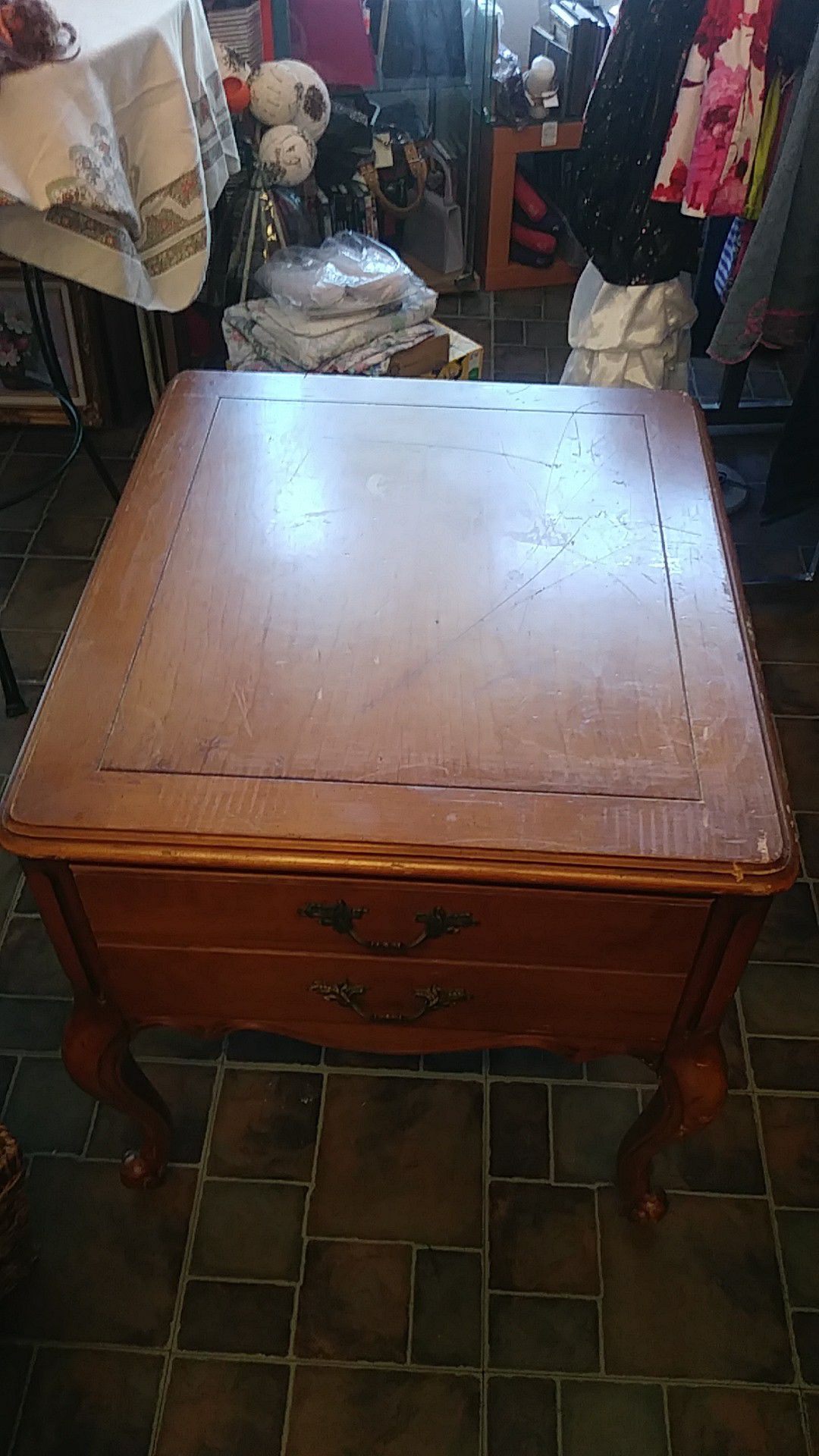 1 Drawer small desk or table or Nightstand