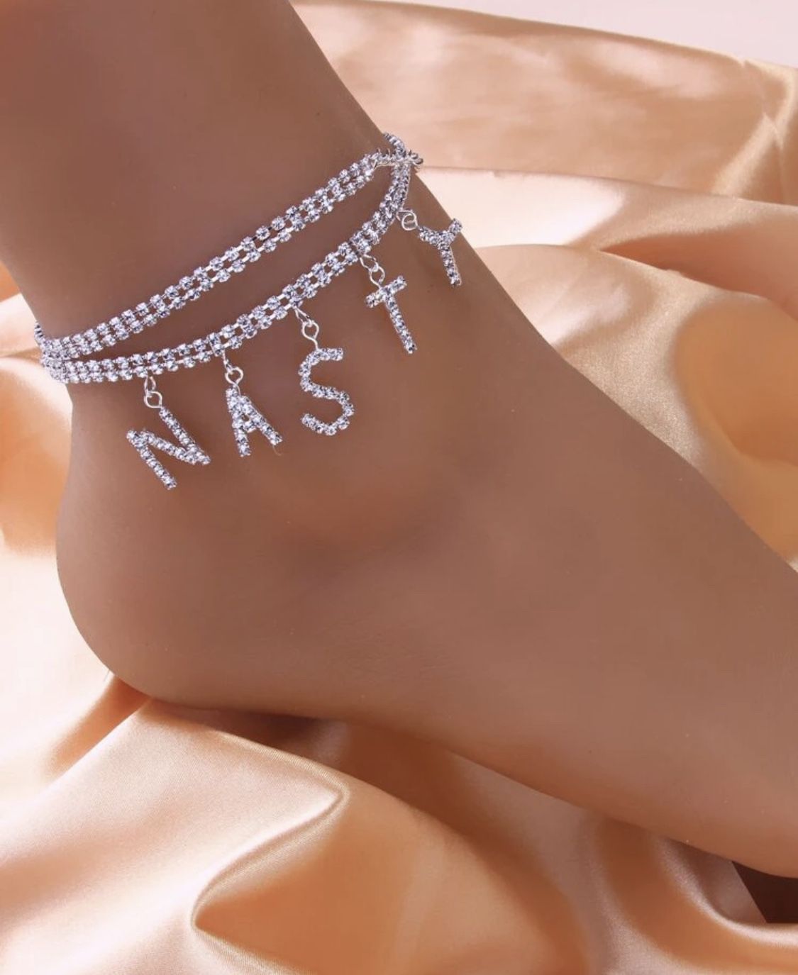 Nasty charm anklet Ankle Bracelets 