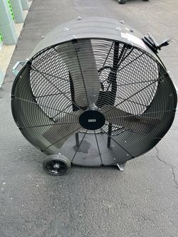 Uline Large Industrial Drum Fan