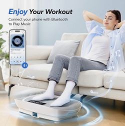 Vibration plate with Bluetooth