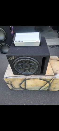 UNA BOCINA Y AMPLIFIER