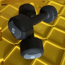 2.5 lb & 5 lb Dumbbell Set - 2 Each