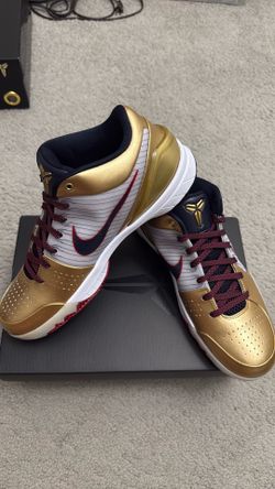 Nike Kobe IV Protro Sneakers “Gold Medal” Size 10.5