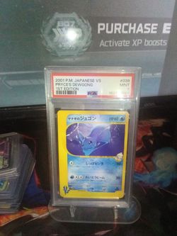 Pokemon card vintage first edition PSA 9 $70