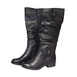 BARETRAPS Womens Black Boots