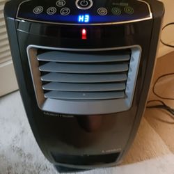 Lasko Motion Plus Heater Air Conditioner Like New Works Perfect ! Deluxe Directional Louvers