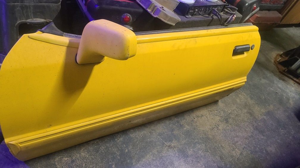 MUSTANG FOXBODY Convertible Driver Side Door Complete 87-93