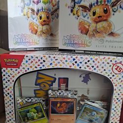 😱(×6)️151 Poster Collection Box's & (×2 )Prismatic Evolutions POKEMON CENTER ETB😱