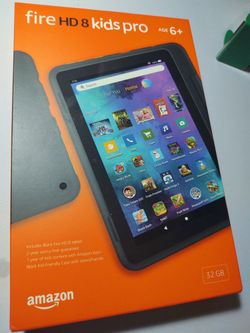 Amazon Fire HD 8 Kids Pro Tablet Black With Case