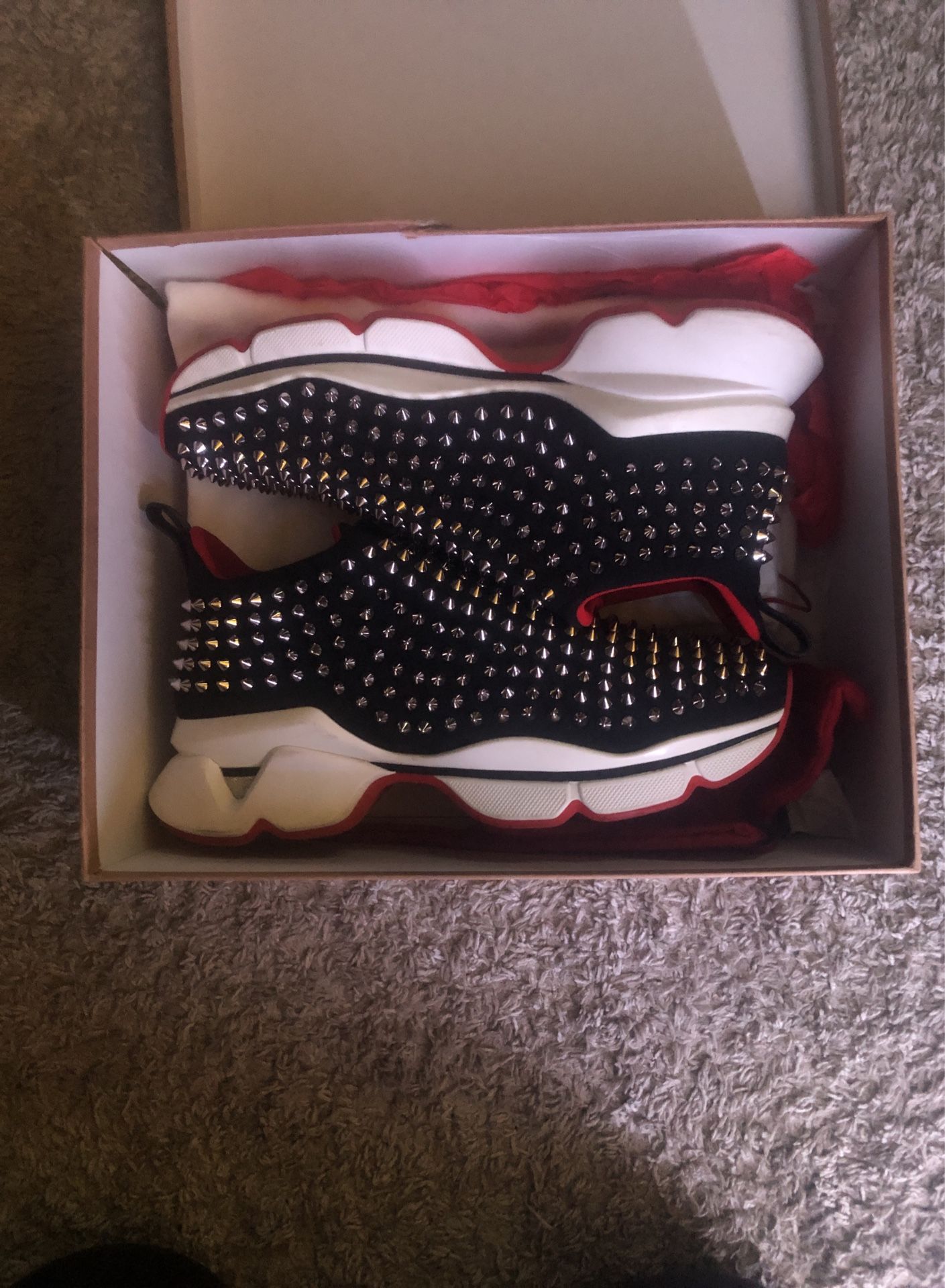 Christian Louboutin Spike Donna Flats