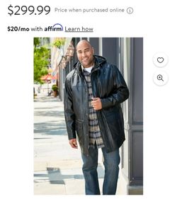 Men's Vintage Leather Coat