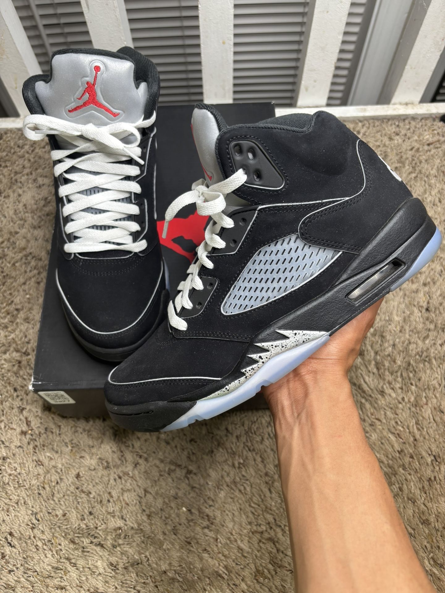 2025 Air Jordan 5 Retro OG Black Metallic Reimagined