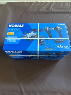 Kobalt 24V Max Brushless 4-Tool Combo Kit