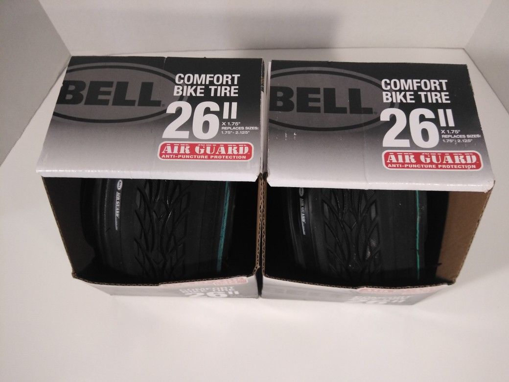 🚲Bell* beach cruiser bike tires.🚲🔘26 X1.75