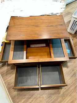 Wooden Lift top table