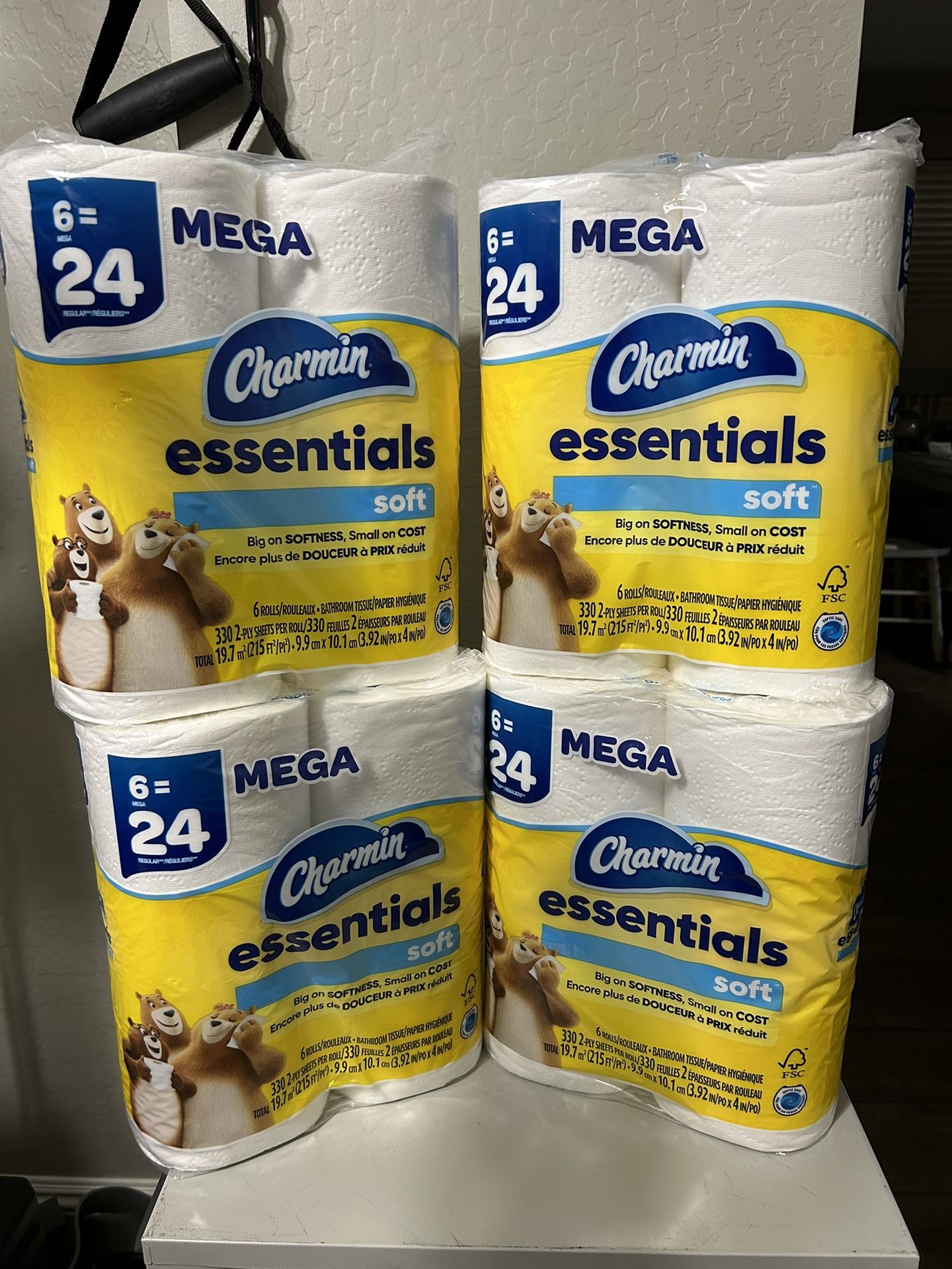 CHARMIN TOILET PAPER 4 FOR $20.00