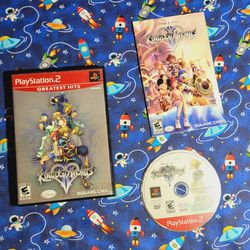 Kingdom Hearts II 2 Sony Playstation 2 PS2 Complete CIB 