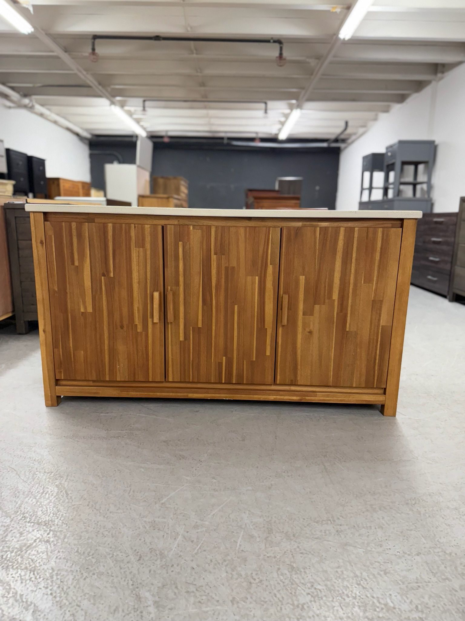Modern Wood 2 Door Buffet / Sideboard / Console Table