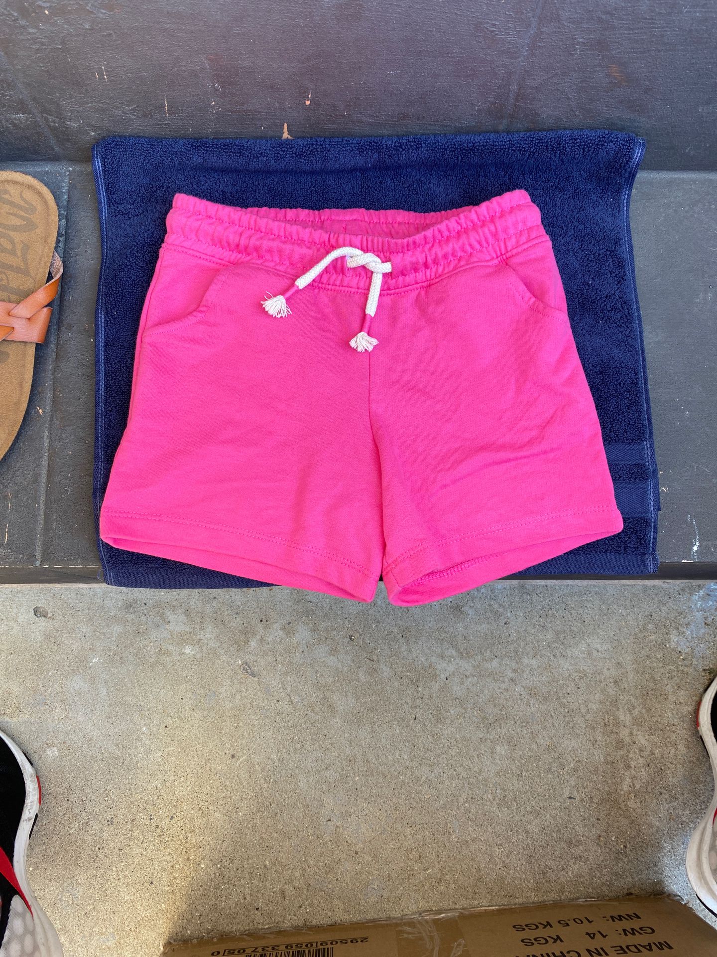 Girls Cat & Jack pink shorts Size XS 4/5