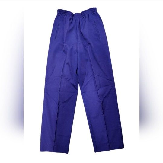 Vintage Jantzen Size 12 Purple Pull On Straight Leg Pants