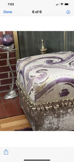 Ottoman , Sleeping Bag Toilet Brush, Big Panda , Purple, Pillow 14x14 brand New Popcorn Maker$10