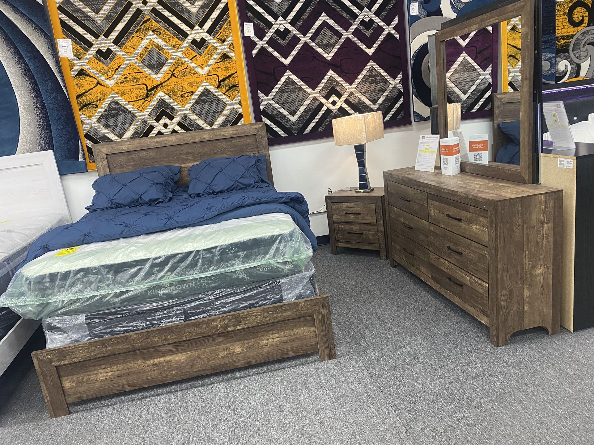 Queen Size Bedframe Set $499