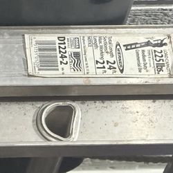 24’ Ladder With Accessory